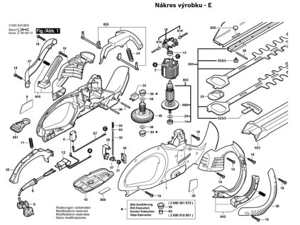 Křovinořez AHS 4800 ST Bosch 0600845C56