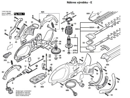 Křovinořez AHS 4800 ST Bosch 3600H48101