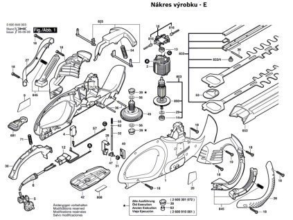 Křovinořez AHS 48-24 Bosch 0600845103