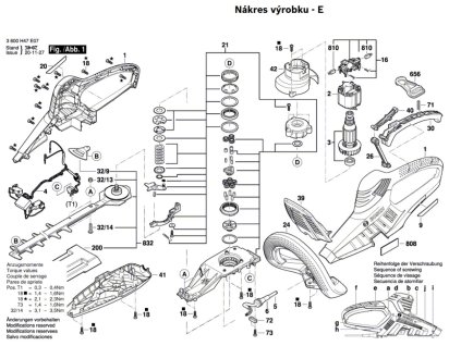 Křovinořez AHS 48-26 Bosch 3600H47E08