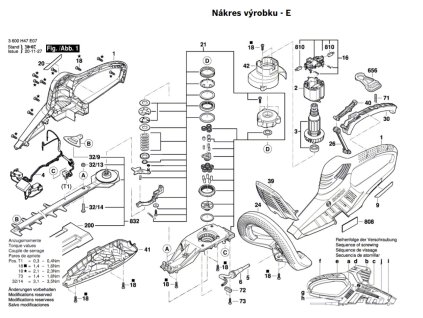 Křovinořez AHS 50-26 Bosch 3600H47F04