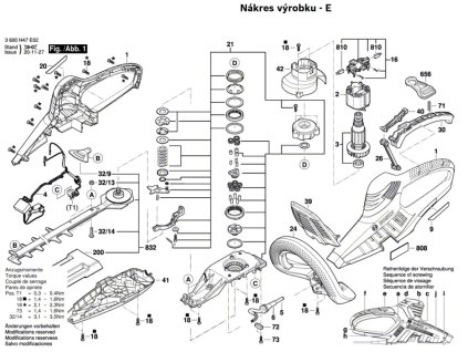 Křovinořez AHS 54-26 Bosch 3600H47G03