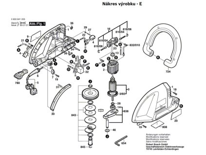 Křovinořez AHS 55 Bosch 0600841203