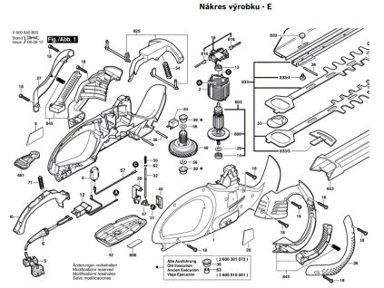 Křovinořez AHS 550-24 ST Bosch 0600845D03