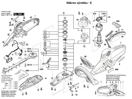 Křovinořez AHS 55-26 Bosch 3600H47G02