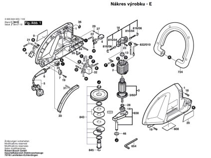 Křovinořez AHS 60 Bosch 0600844003