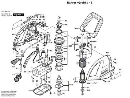 Křovinořez AHS 600 Bosch 0600840103
