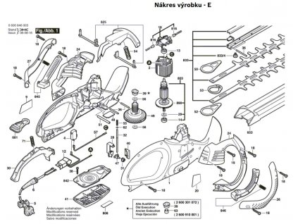 Křovinořez AHS 6000 PRO Bosch 0600846003