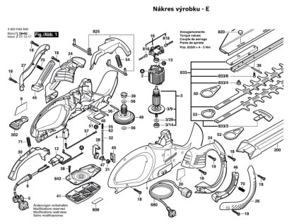 Křovinořez AHS 6000 PRO-T Bosch 3600H48A00