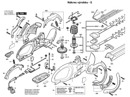 Křovinořez AHS 600-24 ST Bosch 0600845E03