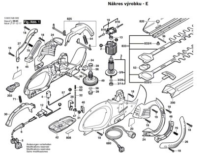 Křovinořez AHS 600-24 ST Bosch 3600H48300