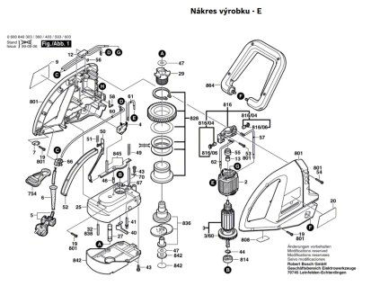 Křovinořez AHS 600-34 Bosch 0600840503
