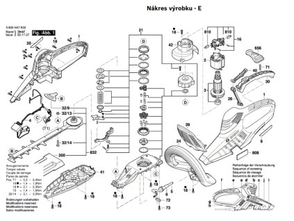 Křovinořez AHS 60-26 Bosch 3600H47H02