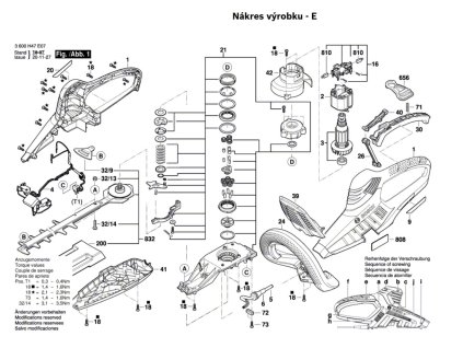 Křovinořez AHS 60-26 Bosch 3600H47H08