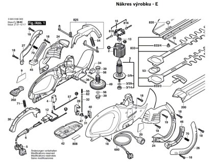 Křovinořez AHS 650-24 ST Bosch 3600H48400