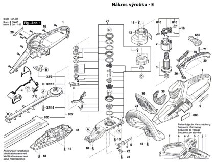 Křovinořez AHS 65-34 Bosch 3600H47J01