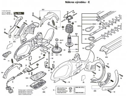 Křovinořez AHS 7000 PRO Bosch 0600846103