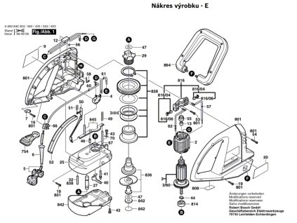 Křovinořez AHS 700-34 Bosch 0600840603
