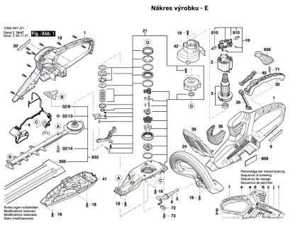 Křovinořez AHS 70-34 Bosch 3600H47K01