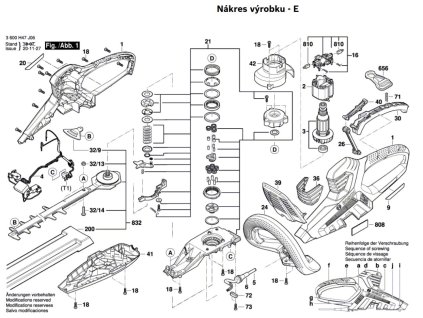 Křovinořez AHS 70-34 Bosch 3600H47K06