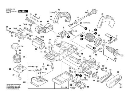 Hoblík GHO 40-82 C Bosch 060159A7A0