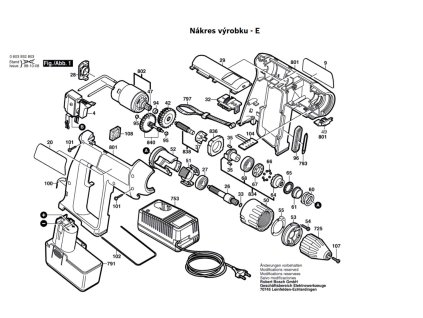 Aku šroubovák PSR 9,6 VES-2 Bosch 0603932803