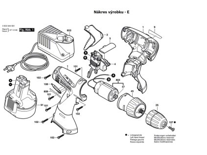 Aku Šroubovák PSR 960 Bosch 0603944661