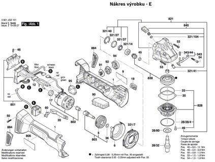 Aku úhlová bruska GWS 18V-10 Bosch 3601JG3201