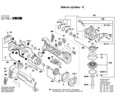 Aku úhlová bruska GWS 18V-10 SC Bosch 3601JG3501