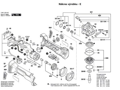 Aku úhlová bruska GWS 18V-10 SC Bosch 3601JG3601