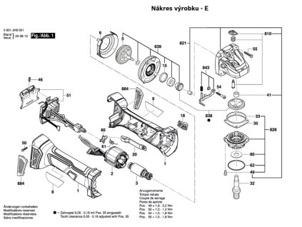Aku úhlová bruska GWS 18V-7 Bosch 3601JH9002