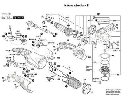 Aku Úhlová bruska GWS 18-125 L INOX Bosch 3601GA4000