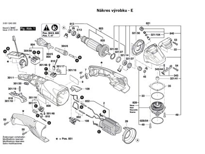 Aku Úhlová bruska GWS 18-125 SL Bosch 3601GA3200