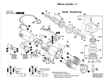 Úhlová bruska GWS 850 C Bosch 0601377708