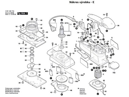 Vibrační bruska GSS 230 AE Bosch 0601292708