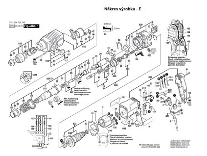 Vrtací kladivo GBH 2-24 DSR Bosch 0611228768