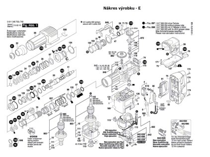Vrtací kladivo GBH 11 DE Bosch 0611245708
