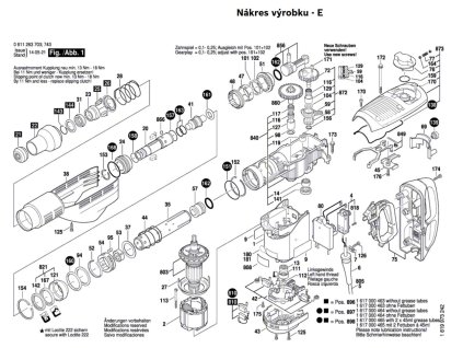 Vrtací kladivo GBH 7-46 DE Bosch 0611263708