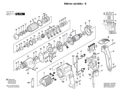 Šroubovák GSR 8-16 KE Bosch 0601427708