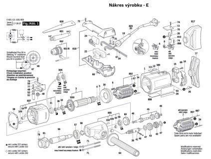 Vrtačka D 23-13 Bosch 0601121803