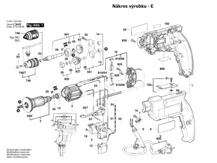 Vrtačka GBM 10 RE Bosch 0601135508