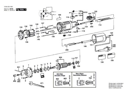 Horní frézka POF 500 A Bosch 0603261869