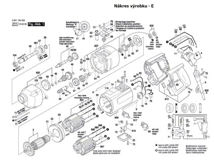 Vrtačka GBM 16-2 RE Bosch 0601120508