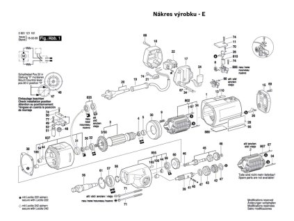 Vrtačka GBM 23-2 Bosch 0601121164
