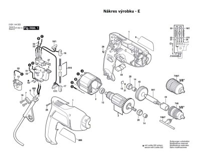 Vrtačka GBM 450 RE Bosch 0601144578