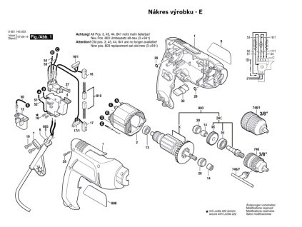 Vrtačka GBM 6 RE Bosch 0601145508