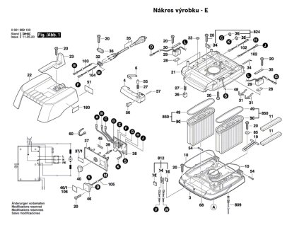 Vysavač GAS 50 Bosch 0601989108