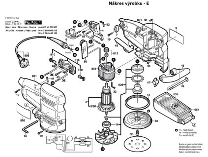 Excentrická bruska PEX 400 AE Bosch 0603310608