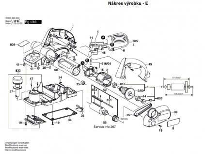 Hoblík PHO 16-82 Bosch 0603365008