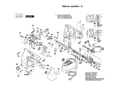 Aku šroubovák GSR 12 VES Bosch 0601921503